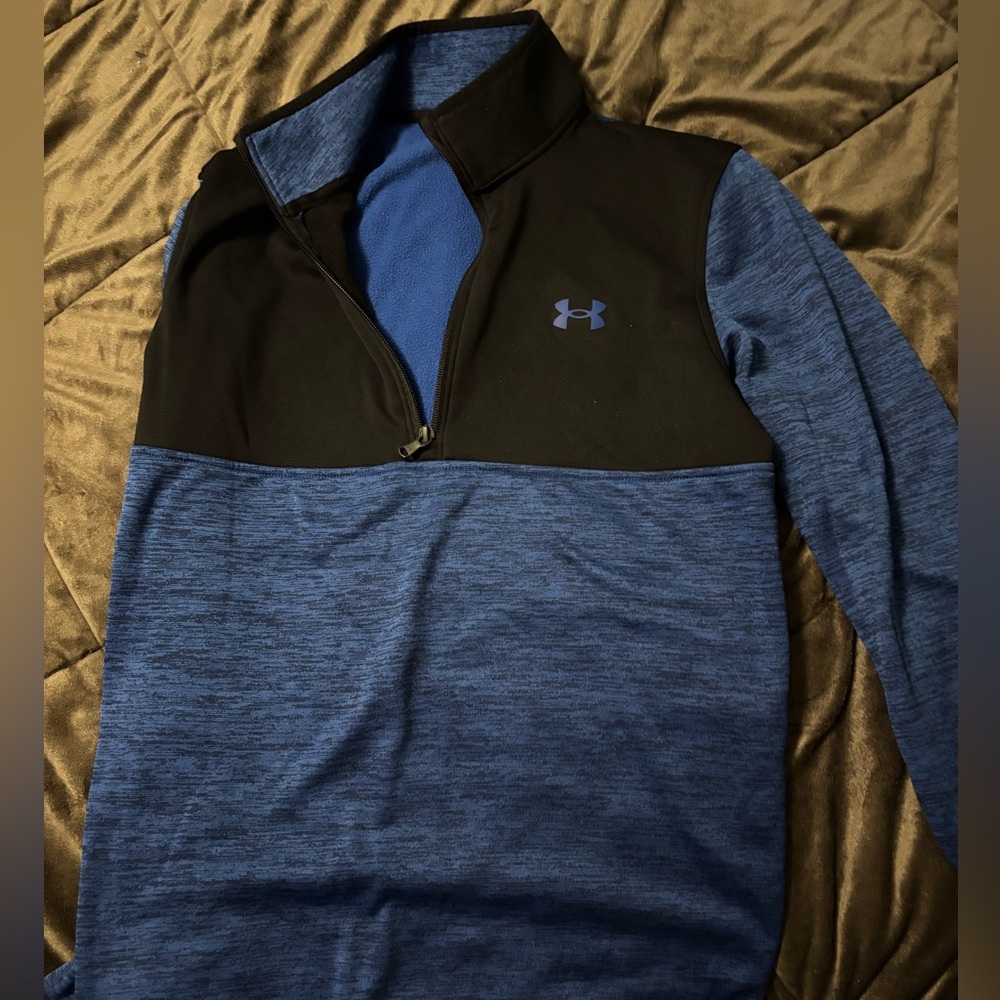 1/4 Blue/Black Zip